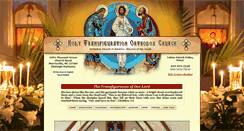Desktop Screenshot of holytransfiguration-oca.org